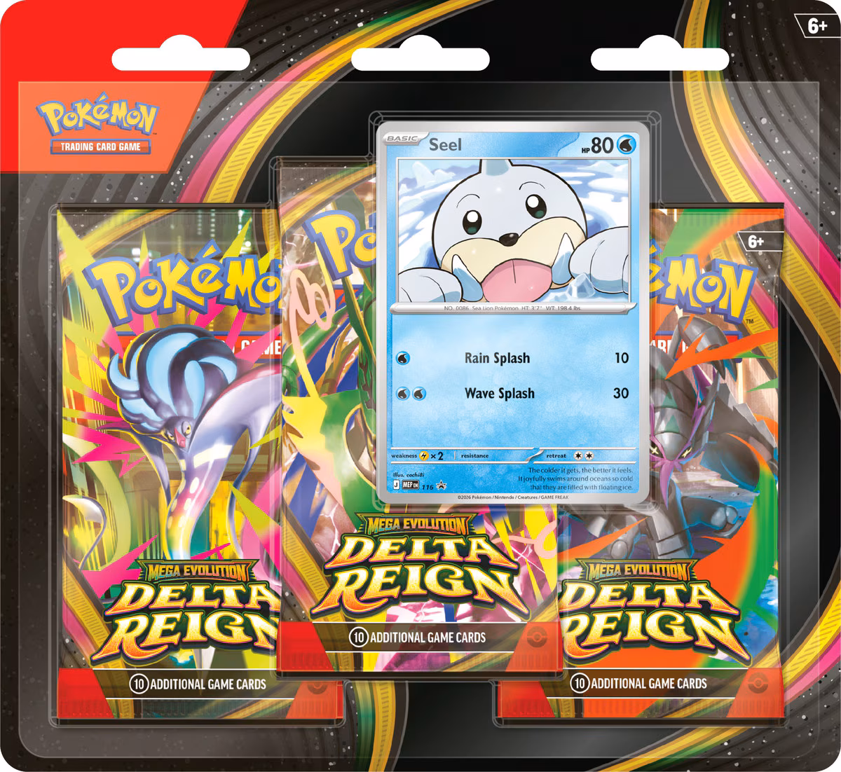 Pokémon TCG: Delta Reign - 3-Pack blister