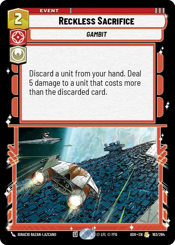 Reckless Sacrifice - Ashes of the Empire (ASH)