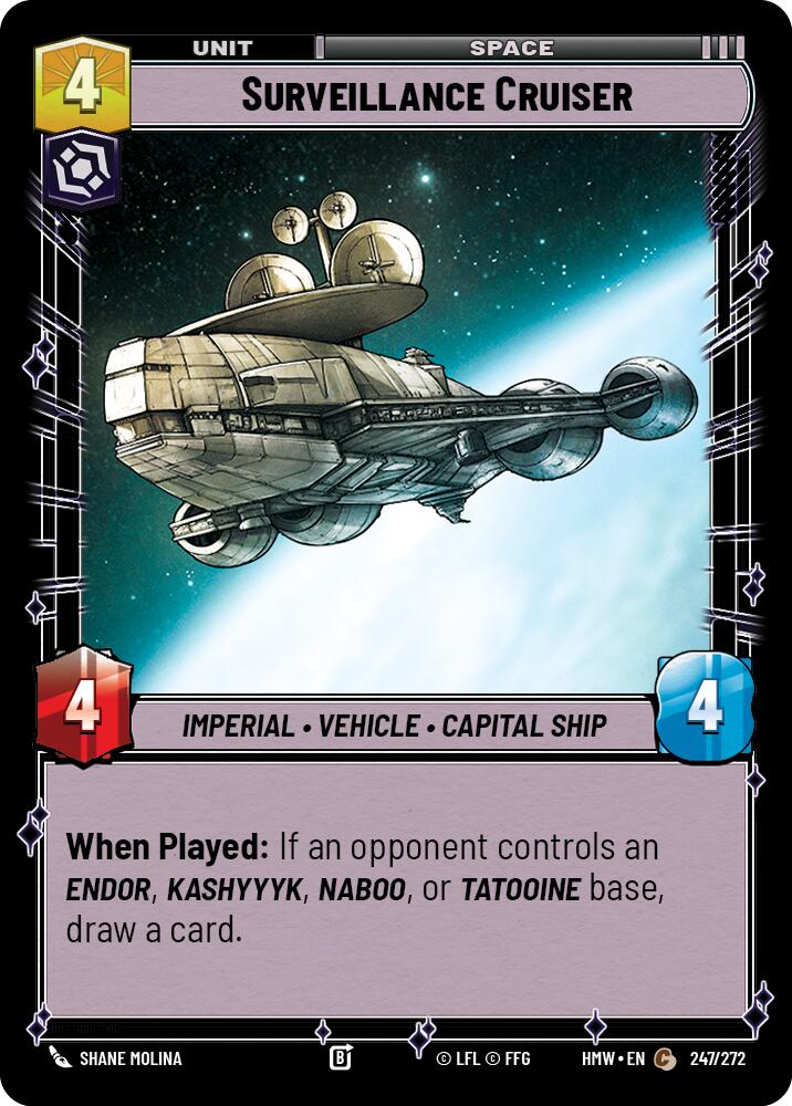 Surveillance Cruiser - Homeworlds (HMW)
