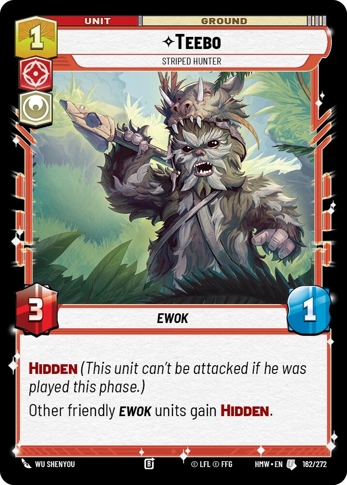 Teebo - Striped Hunter - Homeworlds (HMW)