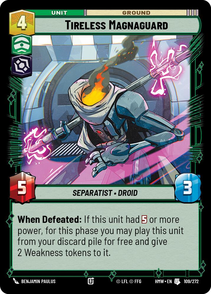 Tireless Magnaguard - Homeworlds (HMW)